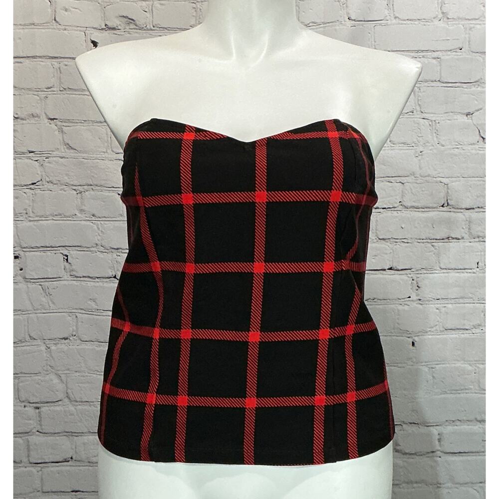Torrid Women's Ponte Sweetheart Tube Top (Size 2)